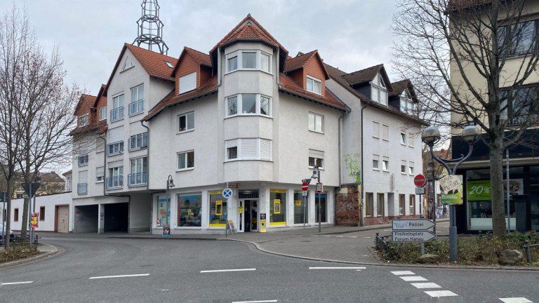  Hanau Etagenwohnung +++VERKAUFT+++ Kapitalanlage in Hanau Stadtmitte gro�z�giges 1 Zimmer Appartement mit Potential